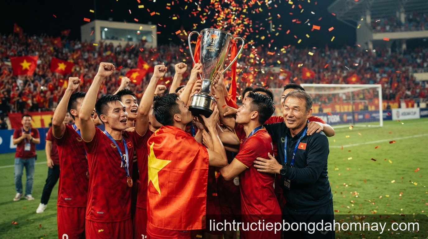 Việt Nam vô địch ASEAN Cup 2026: Nhìn lại hành trình bản lĩnh của thầy trò HLV Kim Sang-sik