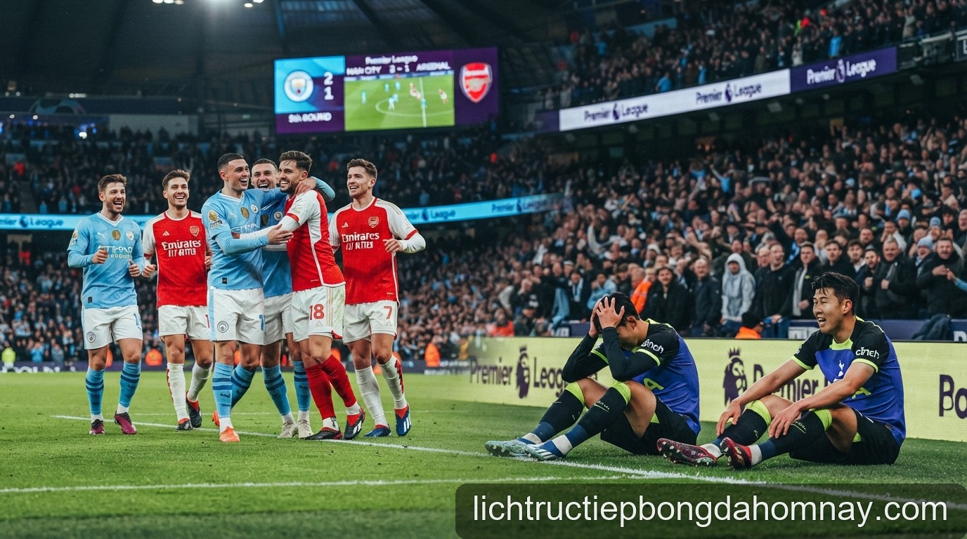 Premier League 2026/27: Cú sốc Tottenham và cuộc đua vô địch sớm định hình
